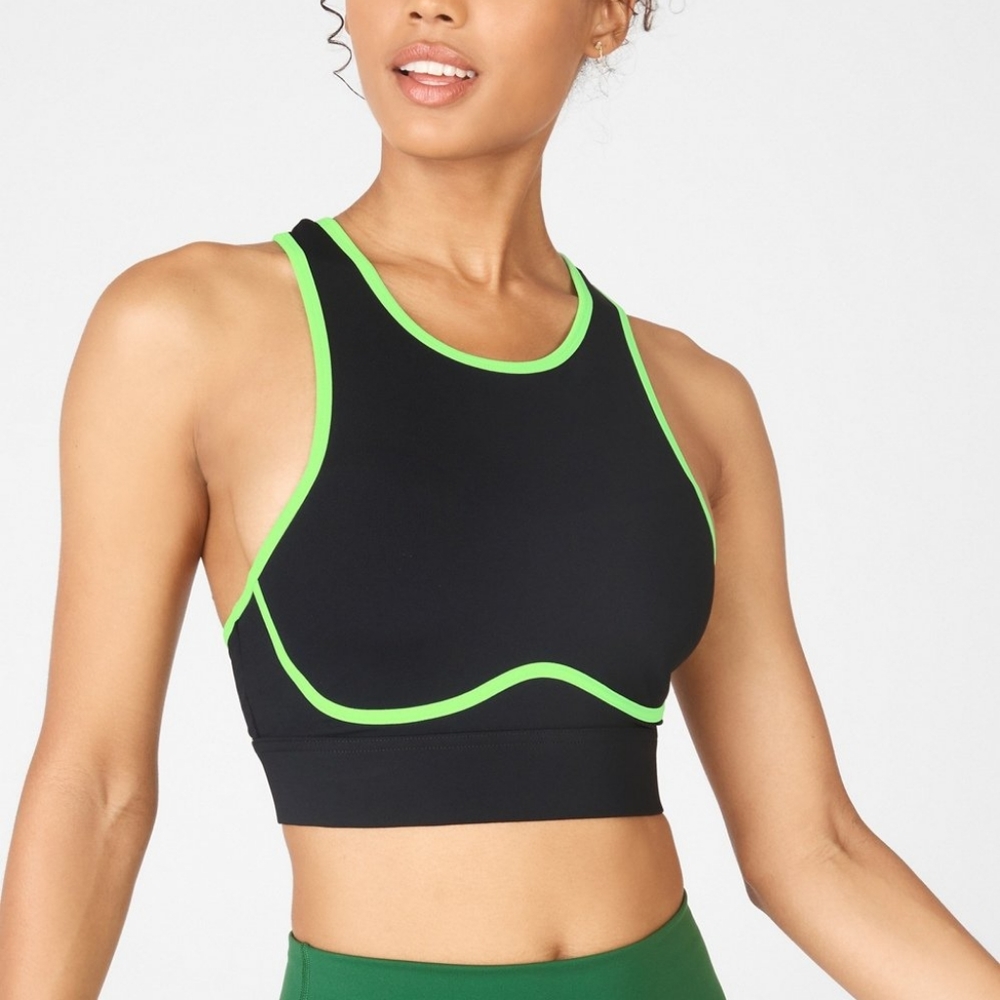 Fabletics Blare Cross Back Medium Impact SportsBra